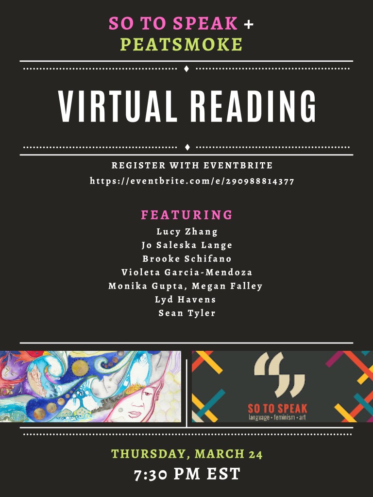 Peatsmoke reading flyer